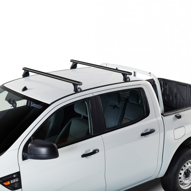 Tetőcsomagtartó Isuzu D-Max double cab, CRUZ ALU Cargo Dark