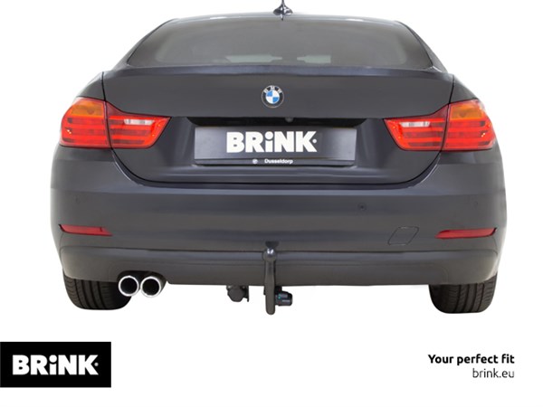 Vonóhorog BMW 3-serie sedan 2014/03-2019/02 (F30), Kivehető BMA, BRINK