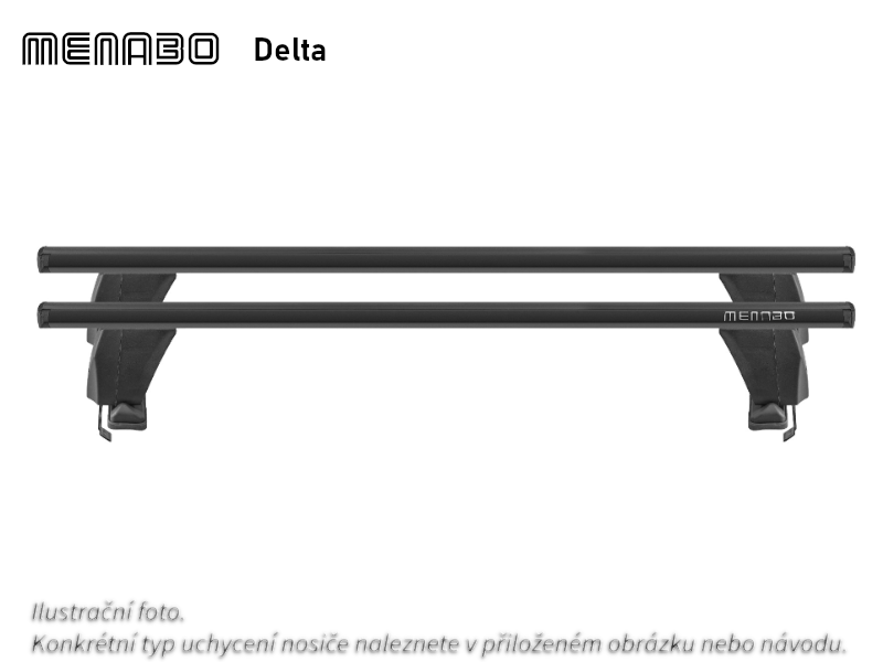 Tetőcsomagtartó Seat Mii 10/11- HB 5-dv., Tyo KF1, Menabo Delta