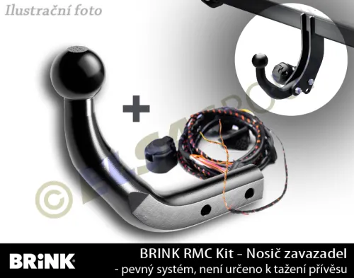Felszerelés kerékpártartókhoz HYUNDAI i10 HB 13-19, +13pin EP KIT