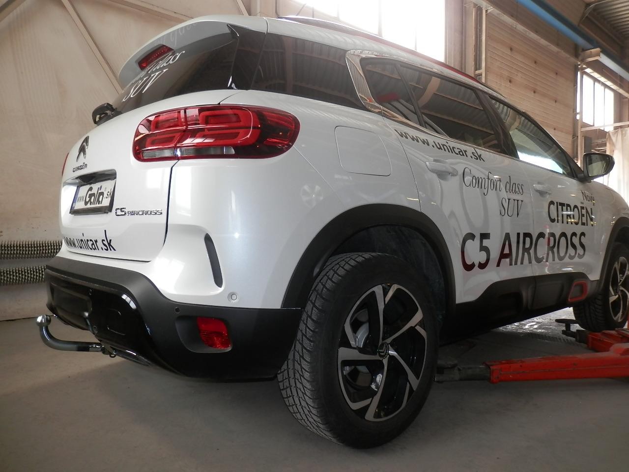Vonóhorog Citroen C5 Aircross 2017-2020 , Levehető bajonett, Galia