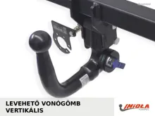 Vonóhorog Lexus NX 2021- , függőleges, Imiola