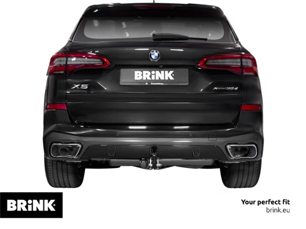 Vonóhorog BMW X7 2019- (G07) , 2 csavarral rögzítve, BRINK