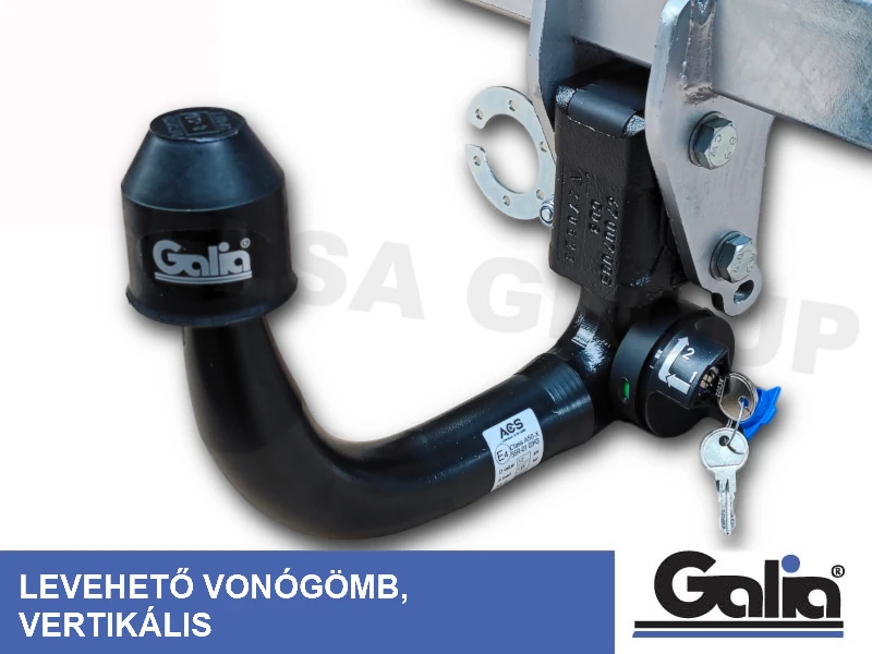 Vonóhorog Toyota RAV 4 2026- , függőleges, Galia