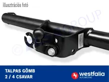 Vonóhorog Isuzu D-Max 2020- , Karimísgömb 2 csavar, Westfalia Vonóhorog Isuzu D-Max 2020- , Karimísgömb 2 csavar, Westfalia