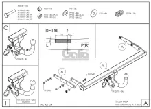 Vonóhorog Škoda Fabia I+II HB 99-14, fix