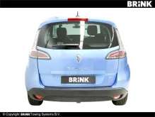 Vonóhorog Renault Megane HB 2002-2006 (II), Kivehető BMA, BRINK (5)