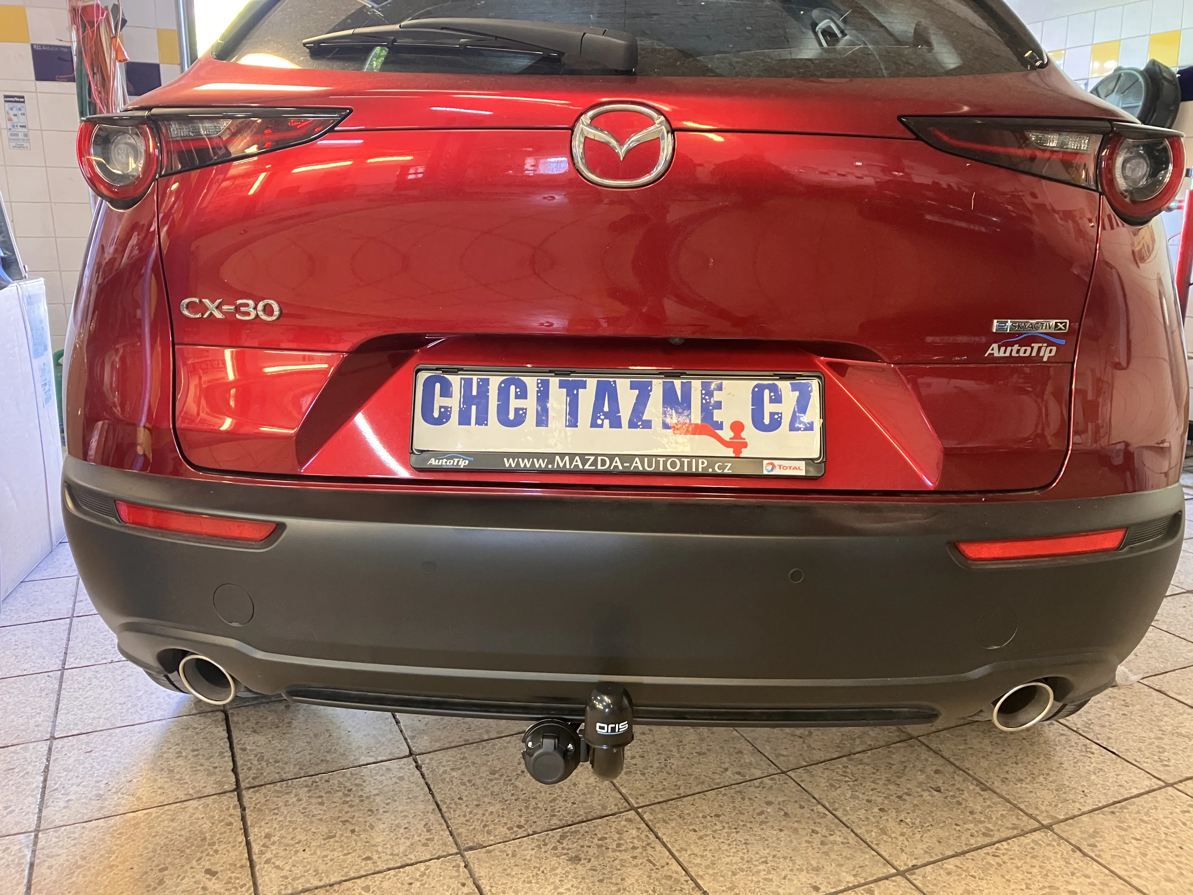 Vonóhorog Mazda CX30 19-, fix