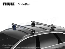 Tetőcsomagtartó Audi Q5 16- SlideBar, Thule