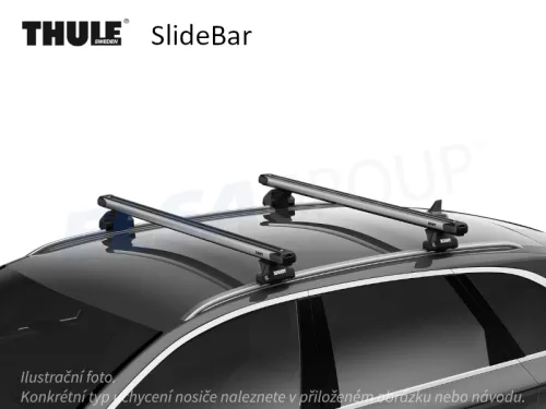 Tetőcsomagtartó Audi A6 C6 Avant 05-11 SlideBar, Thule