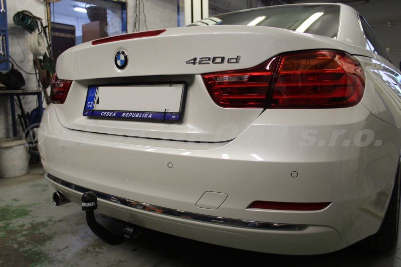 Vonóhorog BMW 3-serie sedan 2014/03-2019/02 (F30), Kivehető BMA, BRINK