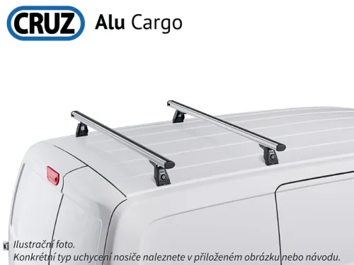 Tetőcsomagtartó Fiat Talento 16-, CRUZ ALU Cargo