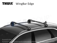 Tetőcsomagtartó Audi A4 08-19 WingBar Edge, Thule