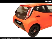Vonóhorog Peugeot 108 2014- , , BRINK (3)