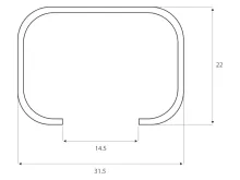 Tetőcsomagtartó Cadillac BLS 07- SmartRack, Thule (1)
