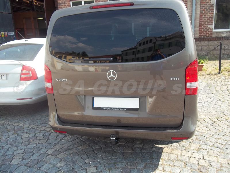 Vonóhorog Mercedes Benz Vito 2019/05- (W447) , Függőleges, Westfalia