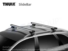 Tetőcsomagtartó Saab 9-3 05-15 SlideBar, Thule