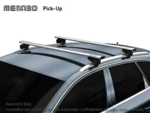 Tetőcsomagtartó Audi A3 Sportback 09/04-03/13 HB 5-dv., Typ 8P, Menabo Pick-Up Tetőcsomagtartó Audi A3 Sportback 09/04-03/13 HB 5-dv., Typ 8P, Menabo Pick-Up