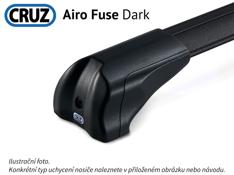 Tetőcsomagtartó MG EHS 5dv. 18-, CRUZ Airo Fuse Dark