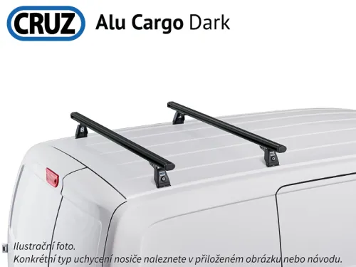 Tetőcsomagtartó Nissan NV300 16-, CRUZ ALU Cargo Dark