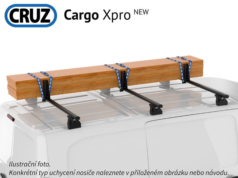 Tetőcsomagtartó Kia PV5 25-, Cruz Cargo Xpro SF