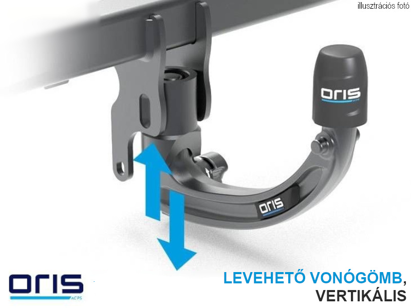 Vonóhorog BMW 3-serie sedan 2014/03-2019/02 (F30), Függőleges, Oris