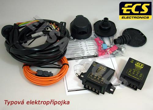 Elektromos bekötőszett Citroen Jumper van 2021/07-, 7pin, ECS