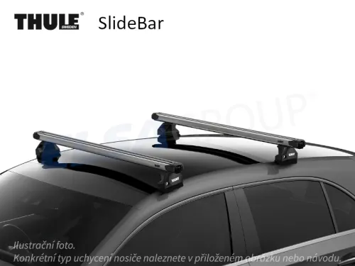 Tetőcsomagtartó BMW 3 GT 13- SlideBar, Thule