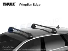 Tetőcsomagtartó Audi A7 Sportback 10-18 WingBar Edge, Thule