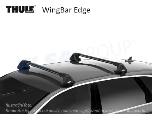 Tetőcsomagtartó Audi A7 Sportback 10-18 WingBar Edge, Thule