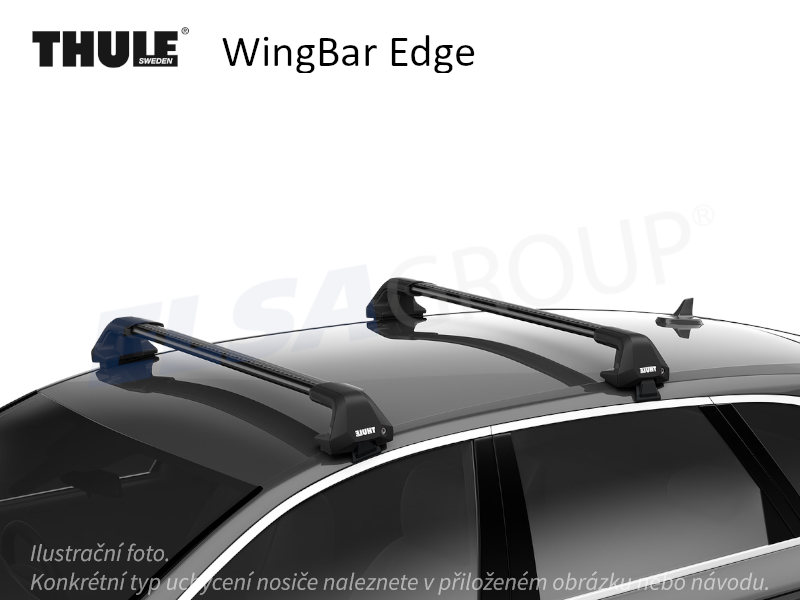 Tetőcsomagtartó Jaguar I-Pace 18- WingBar Edge, Thule