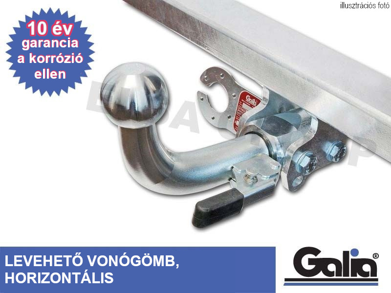 Vonóhorog Fiat 600 2023- , bajonett, Galia (GF1435C.Fi1)