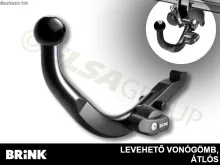 Vonóhorog Hyundai i30 Coupé 3dv. 2013-2015, Kivehető BMA, BRINK