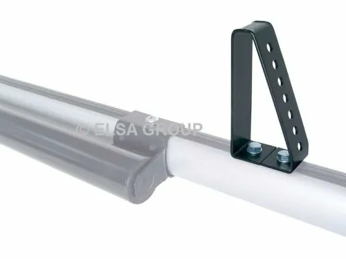 4db 10cm-es oldalsó megállító készlet Alu keresztrudak 45x30 / 52x35mm (28372)