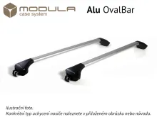 Tetőcsomagtartó BMW X3 (F25) 11- (beépített merevítőkkel), ALU ezüst Tetőcsomagtartó BMW X3 (F25) 11- (beépített merevítőkkel), ALU ezüst
