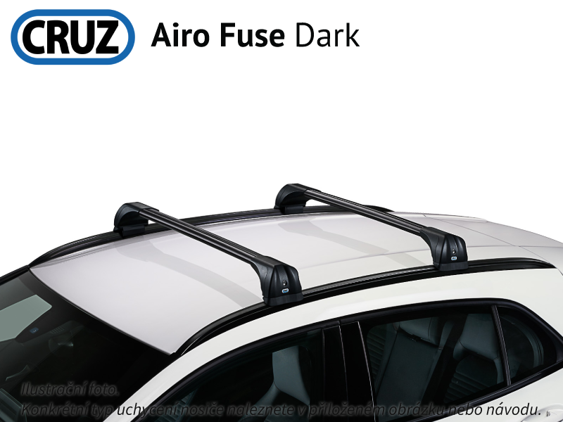 Tetőcsomagtartó BMW X3 5dv.11-18, CRUZ Airo Fuse Dark