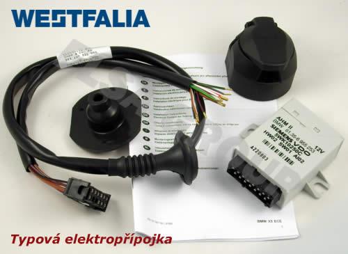 Típus elektromos csatlakozás Citroen Nemo 2008- , 13pin, Westfalia