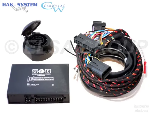 Elektroszett Mercedes Benz GLS 2019- (X167) , 13pin, ConWys AG (48137)