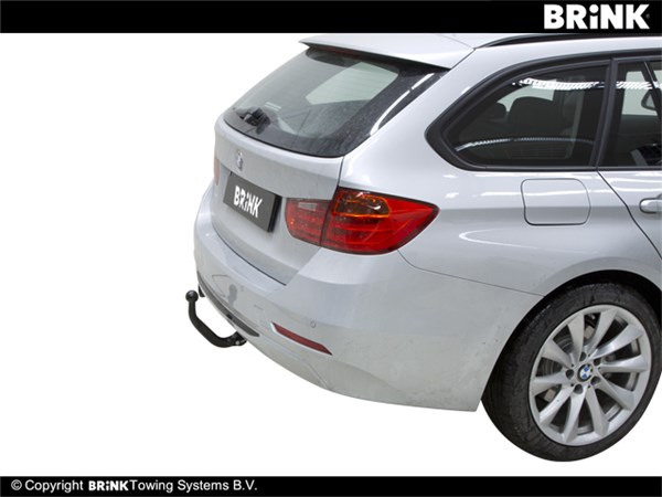 Vonóhorog BMW 3-serie sedan 2014/03-2019/02 (F30), Kivehető BMA, BRINK