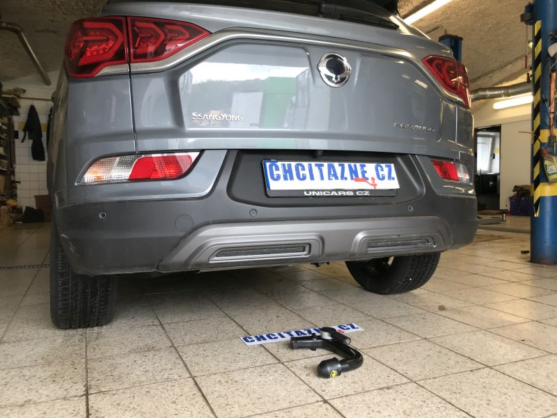 Vonóhorog KGM Korando 2024- , függőleges, GDW