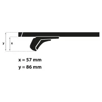 G3 Clop 127 cm-es Tetőcsomagtartó (4)