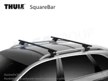 Tetőcsomagtartó Audi A4 94-08 SquareBar, Thule Tetőcsomagtartó Audi A4 94-08 SquareBar, Thule
