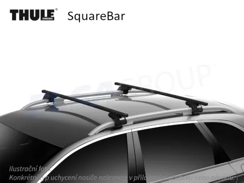 Tetőcsomagtartó Citroen C5 I Break 01-08 SquareBar, Thule