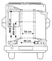 Bici OK Camper 95/140 kerékpártartó 3 kerékpárhoz, a hátsó ajtóra szerelhető (2)