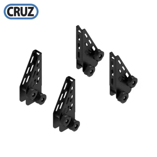 4db 10cm-es oldalsó ütközőkészlet tetőkosarakhoz