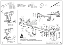 Vonóhorog Land Rover Discovery Sport 19-, fix