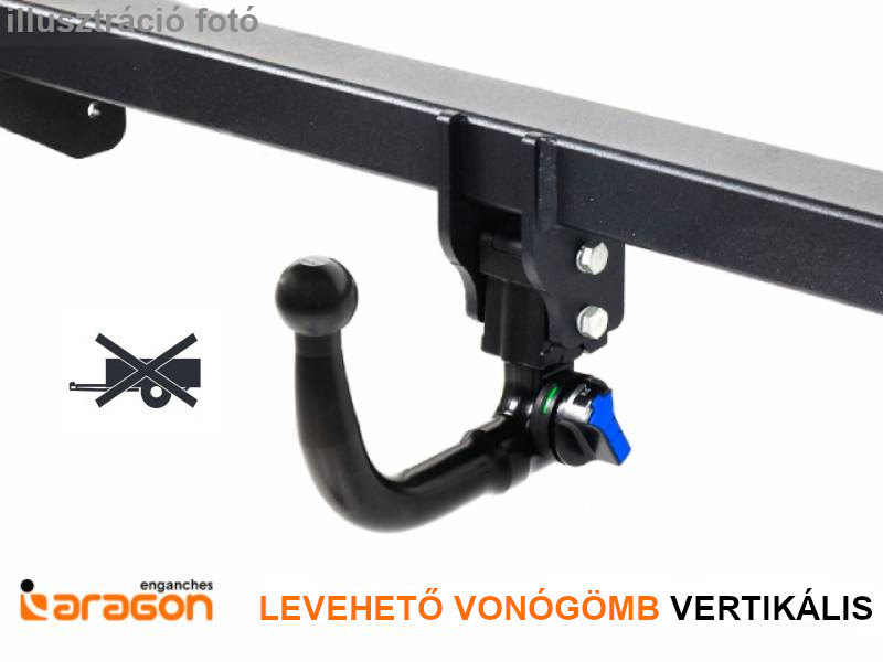 Vonóhorog Bestune T77 2026- , csomagtartó eszköz, Aragon