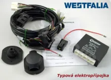 Elektroszett Fiat Panda Trekking/Cross 2012-, 7pin, Westfalia