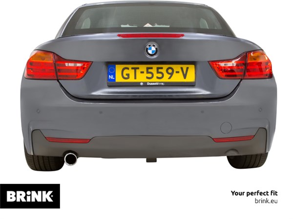 Vonóhorog BMW 3-serie sedan 2014/03-2019/02 (F30), Kivehető BMA, BRINK