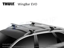 Tetőcsomagtartó Citroen Berlingo / First 96- WingBar EVO, Thule Tetőcsomagtartó Citroen Berlingo / First 96- WingBar EVO, Thule